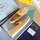 Prada Suede Loafers