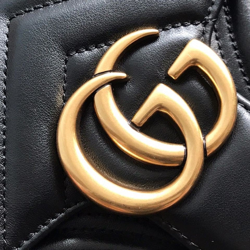 Gucci GG Marmont Small Matelasse Bag Black  (Pronta entrega)