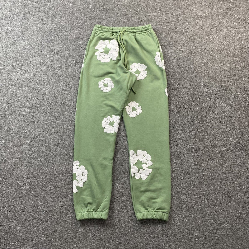 Calça Moletom Cotton Wreath Denim Tears