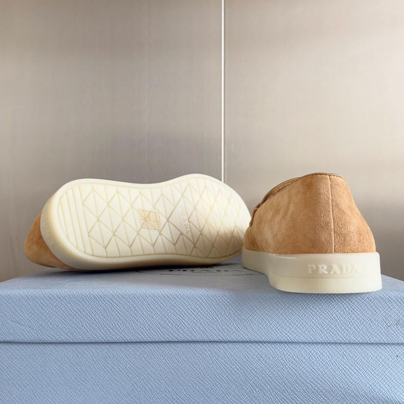 Prada Suede Loafers