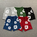 Shorts Moletom Cotton Wreath Denim Tears