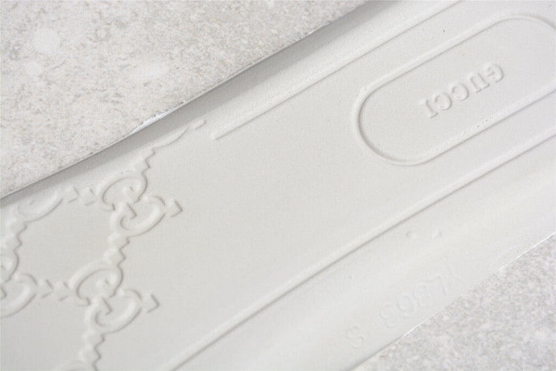 Gucci Screener Cream Leather