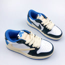 Jordan 1 Retro  x Travis Scott Blue Infantil