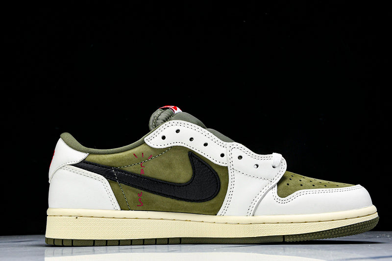 Jordan 1 Retro Low OG SP Travis Scott Medium Olive ( Pronta entrega )