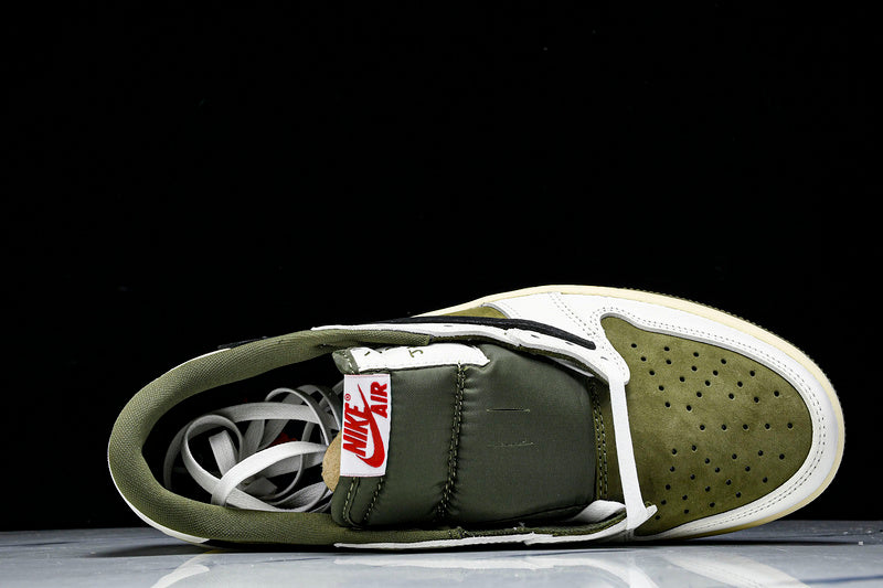 Jordan 1 Retro Low OG SP Travis Scott Medium Olive ( Pronta entrega )