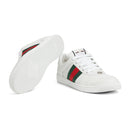 Gucci Screener White Leather Sneakers