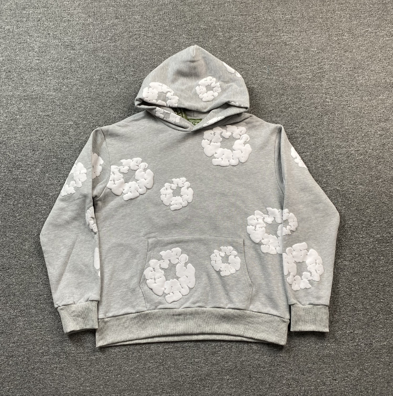 Moletom Cotton Wreath Denim Tears Grey