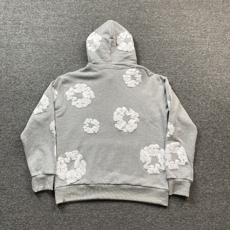 Moletom Cotton Wreath Denim Tears Grey