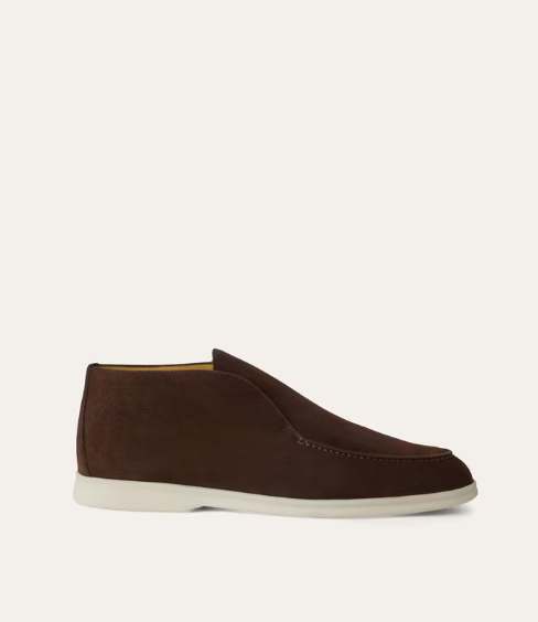 Open Walk Ankle Boot Chocolate