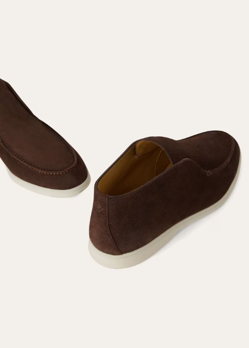 Open Walk Ankle Boot Chocolate