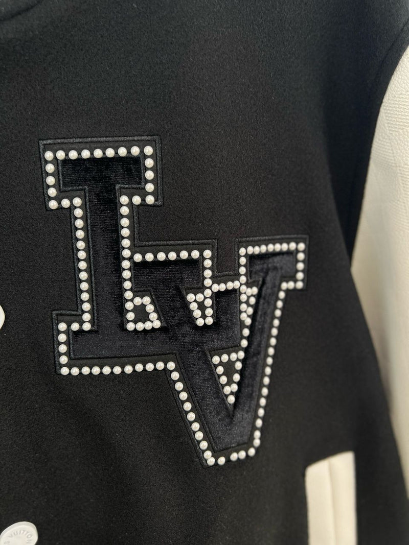 Jaqueta Louis Vuitton Varsity Black