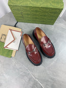 Mocassim Gucci Wine