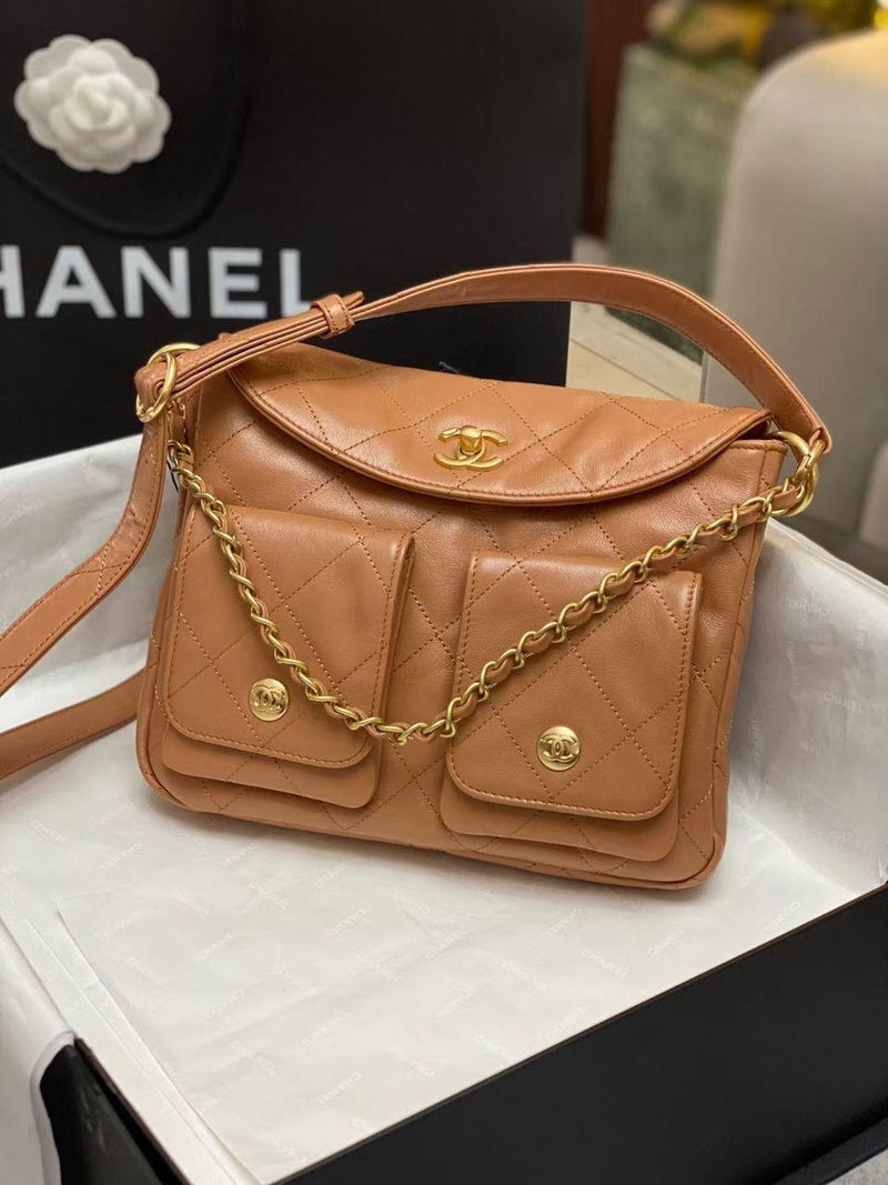 Bolsa Chanel Light Brown