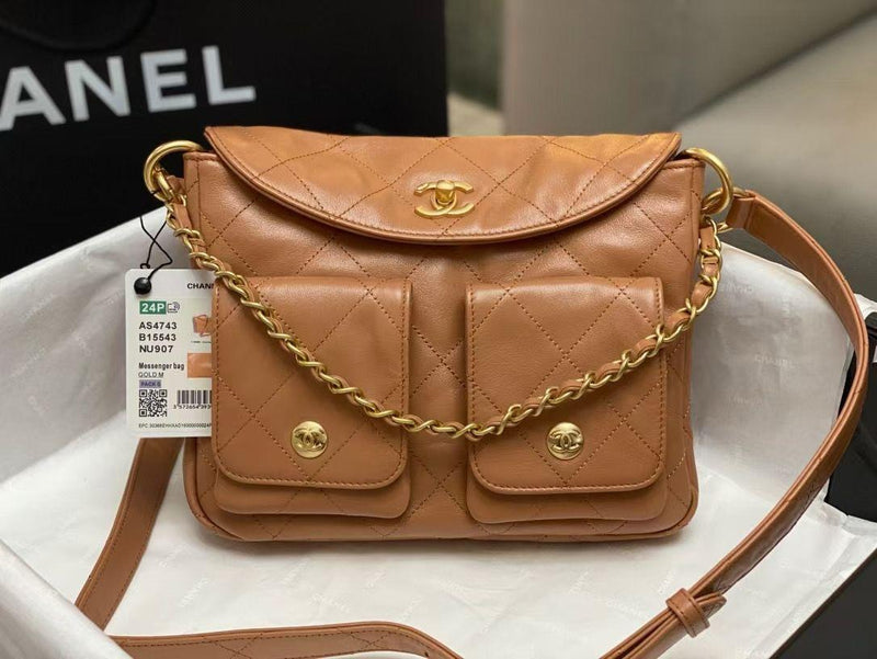 Bolsa Chanel Light Brown