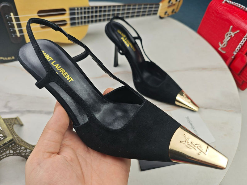 Saint Laurent Scarpin Slingback Jeanne