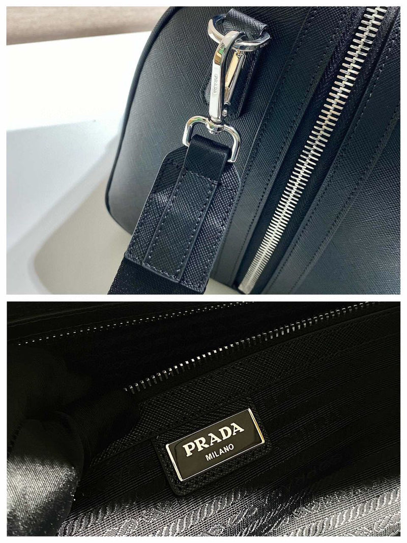Prada Mala Em Couro Saffiano
