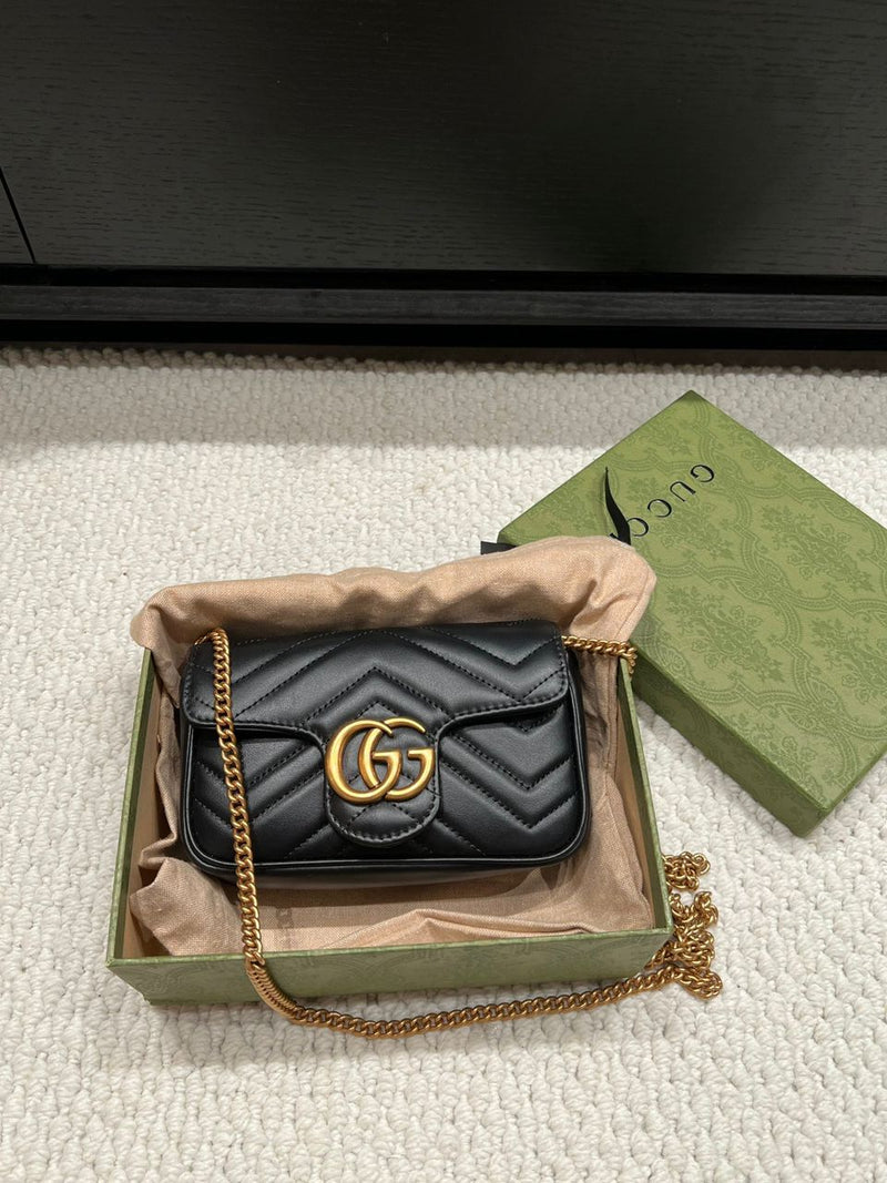 Gucci GG Marmont Mini Bag Black