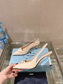 Prada Scarpin Slingback White