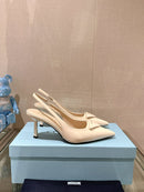 Prada Scarpin Slingback White