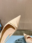 Prada Scarpin Slingback White