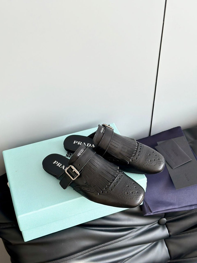 Prada Mule Suffle Black