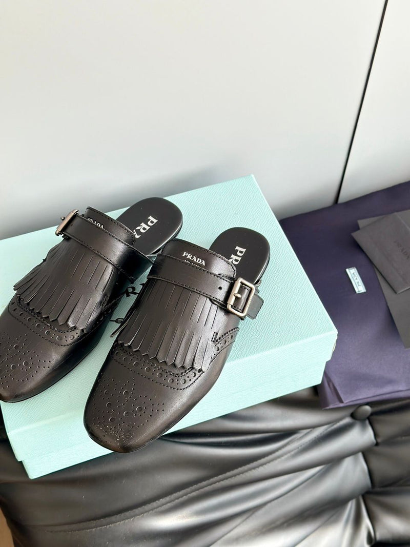 Prada Mule Suffle Black