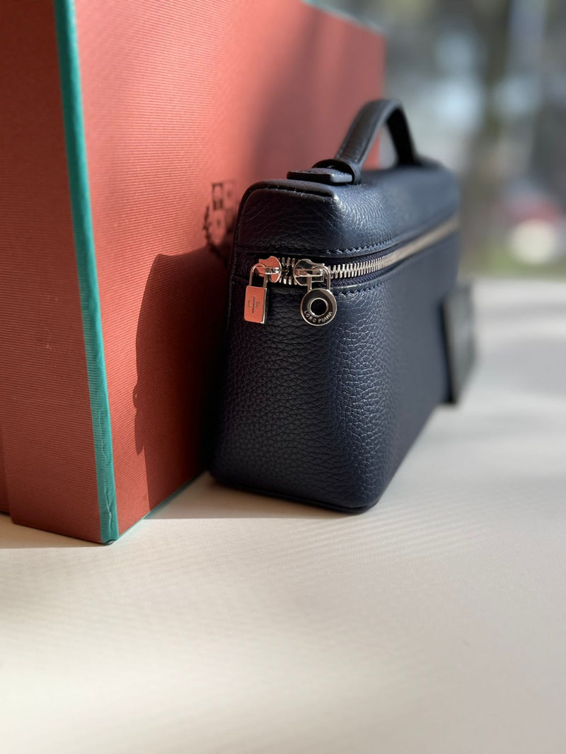 Loro Piana L19 Extra Pocket Pouch Blue