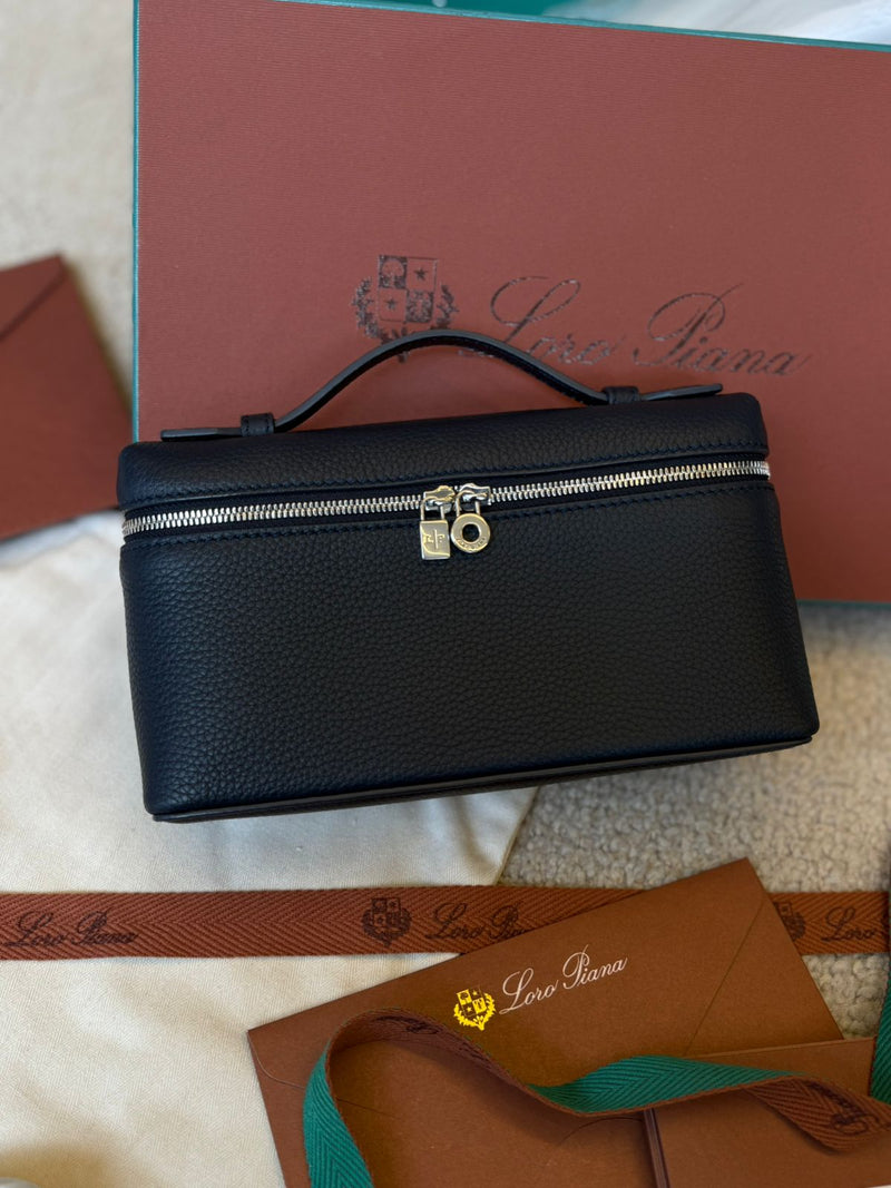 Loro Piana L19 Extra Pocket Pouch Blue