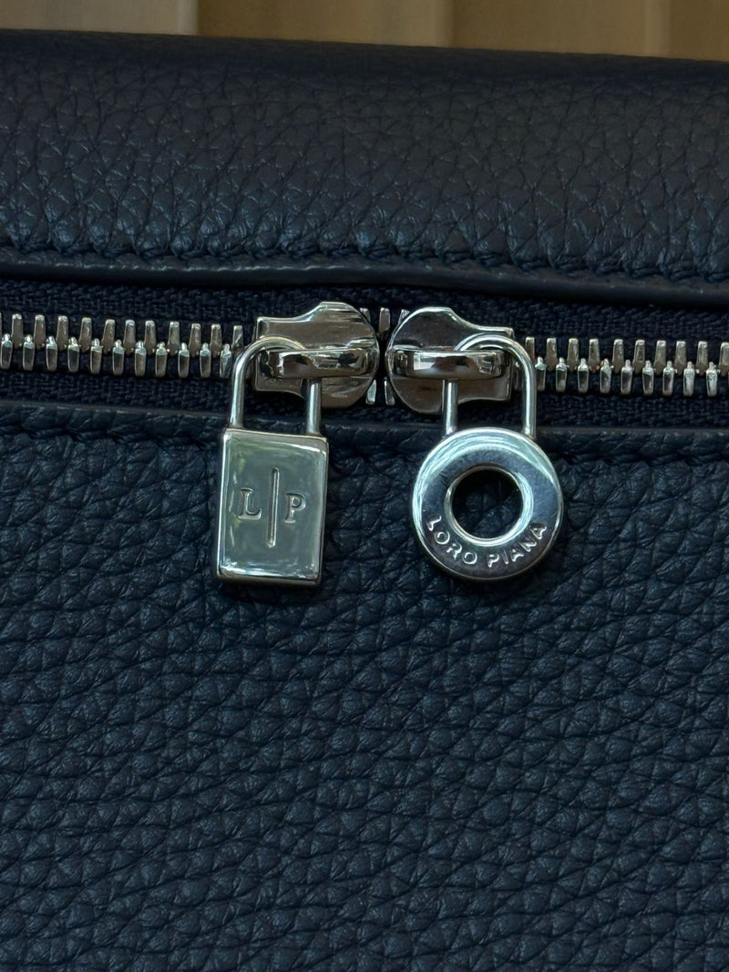 Loro Piana L19 Extra Pocket Pouch Blue