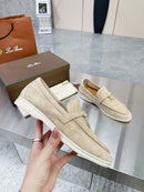 Loro Piana casual shoes Suede Goatskin Leather