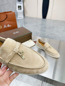 Loro Piana casual shoes Suede Goatskin Leather