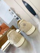 Loro Piana casual shoes Suede Goatskin Leather