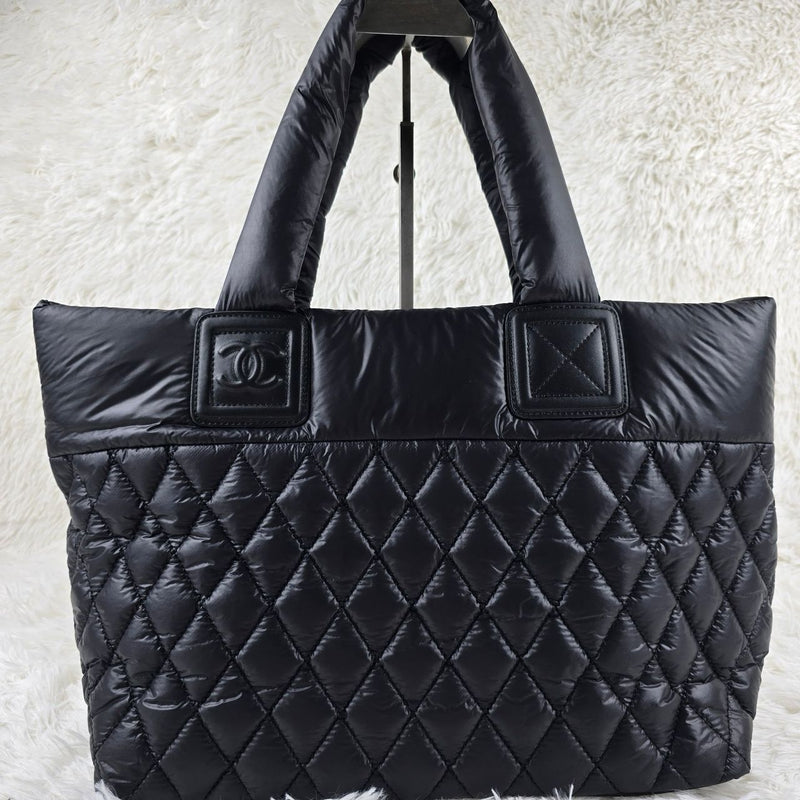 Bolsa Chanel Cocoon Small Tote Black