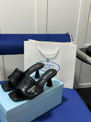 Prada Leather Mule Soft 65mm Black