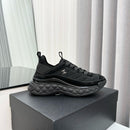 Chanel Suede Calfskin Mixed Fibers CC Black