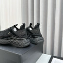 Chanel Suede Calfskin Mixed Fibers CC Black