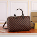 Lv Speedy Bandoulière Damier Ébène