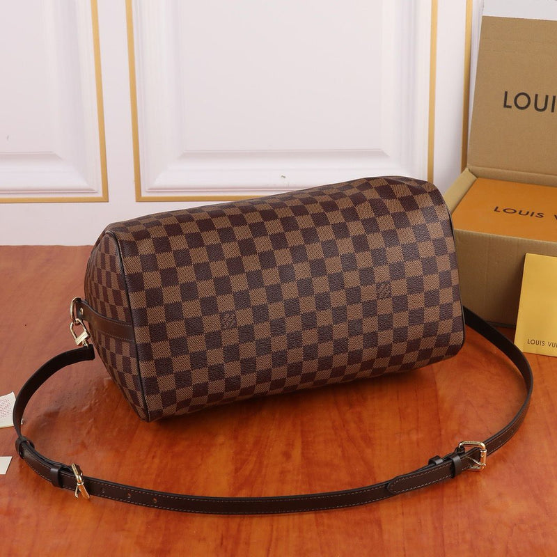 Lv Speedy Bandoulière Damier Ébène ( Pronta entrega )
