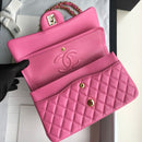 Chanel 21P Pink Lambskin Quilted