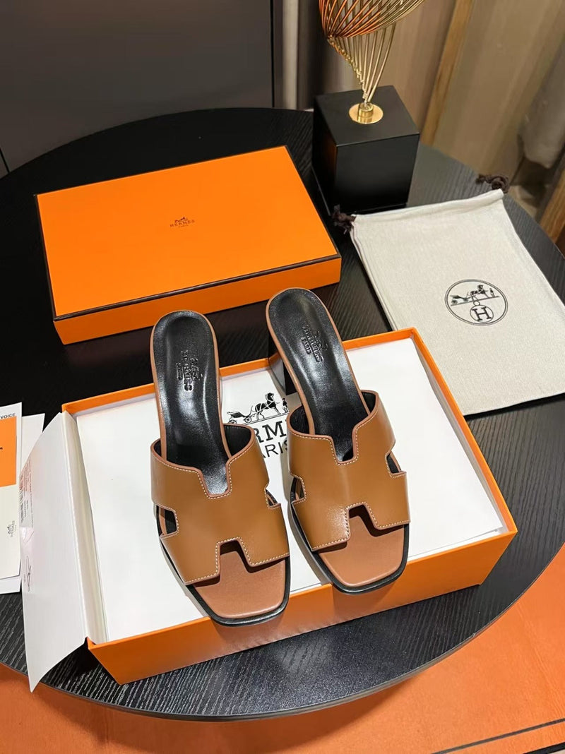 Hermes Helia Sandal Naturel