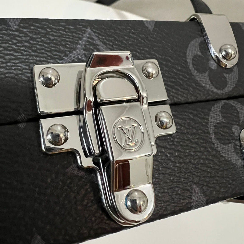Lv Trunk Wallet Black