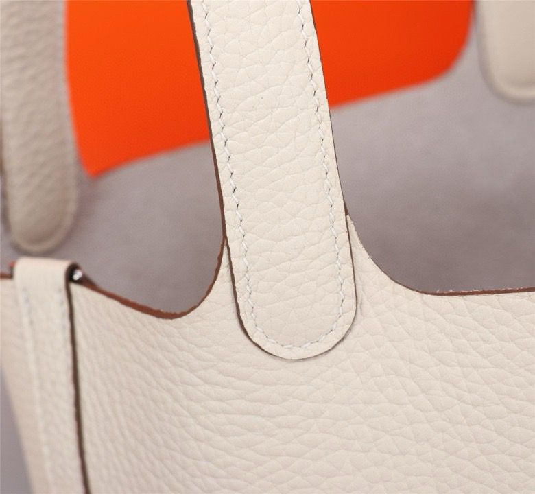 Bolsa Hermes Picotin 18 White