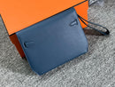 Bolsa Hermes Kelly Dépêches 25 Blue