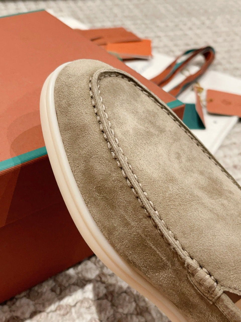 Loro Piana Suede Loafers Summer Walk
