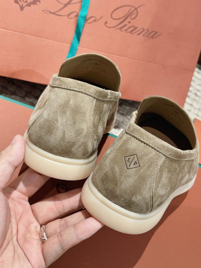 Loro Piana Suede Loafers Summer Walk
