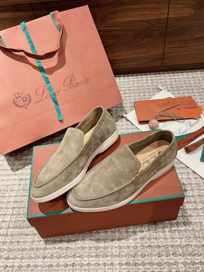 Loro Piana Suede Loafers Summer Walk