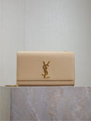 Yves Saint Laurent Kate Medium Crossbody Bag In Grained Leather