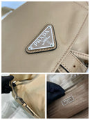 Mochila Prada Re-Nylon Desert Beige