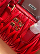 Bolsa Miu Miu Arcadie Mini Red