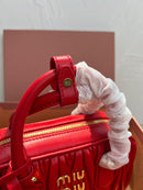Bolsa Miu Miu Arcadie Mini Red